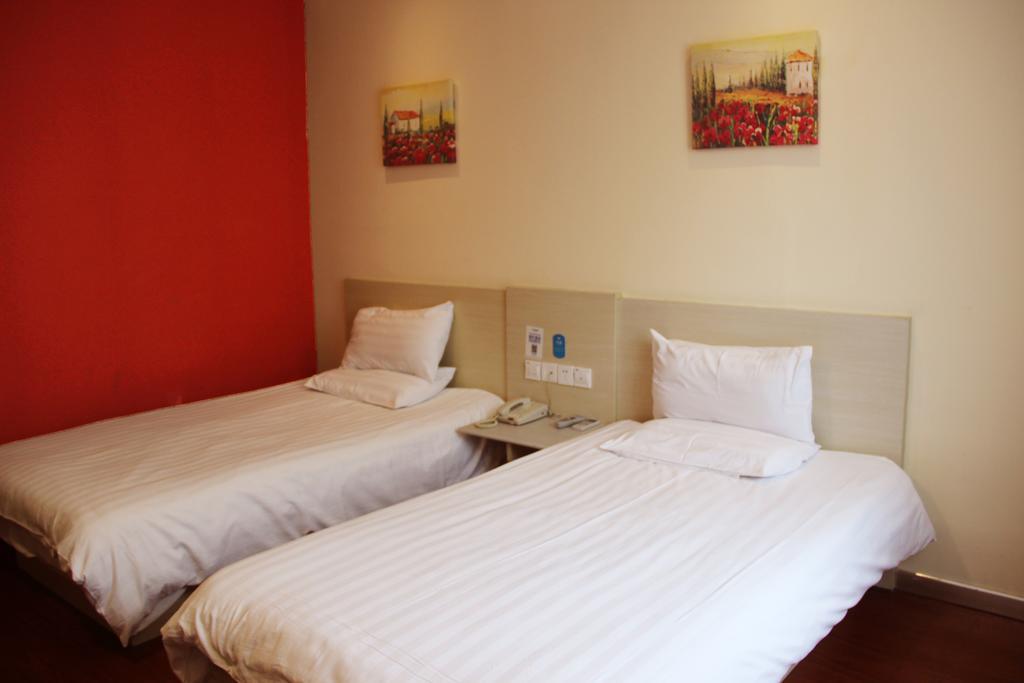 Hanting Hotel Beijing Chaoyang Park Exterior foto